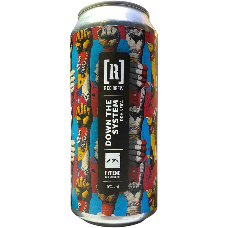 Rec Brew-  Down The System DDH NEIPA 6% ABV 440ml Can