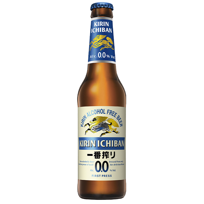 Kirin- Kirin Ichiban Non-Alcoholic 0.0% ABV 330ml Bottle