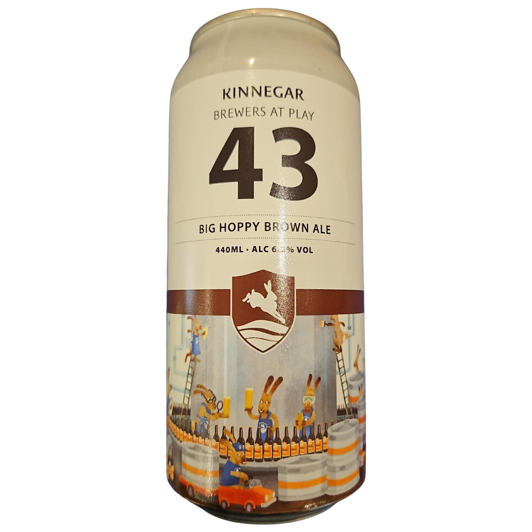 Kinnegar- Big Hoppy Brown Ale BAP no. 43 6.2% ABV 440ml Can