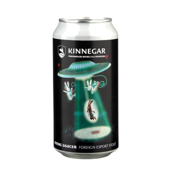 Kinnegar- Flying Saucer Foreign Export Stout 6.5% ABV 440ml Can