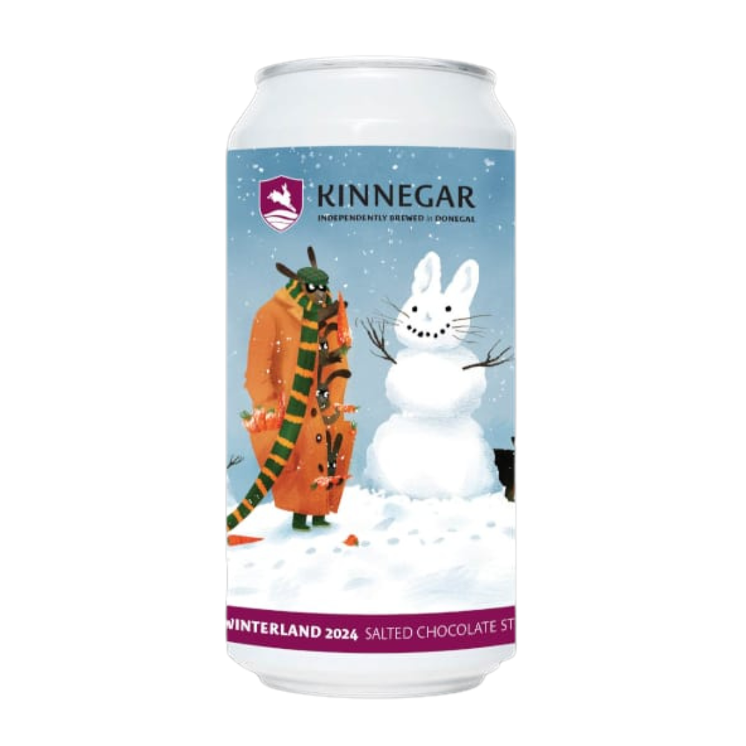 Kinnegar- Winterland 2024 Salted Caramel Stout 7% ABV 440ml Can