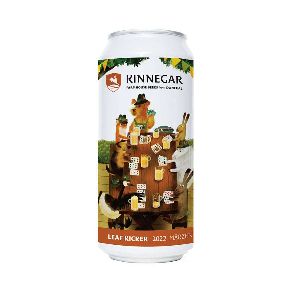 Kinnegar- Leaf Kicker 2022 Marzen 5.9% ABV 440ml Can - Martins Off Licence