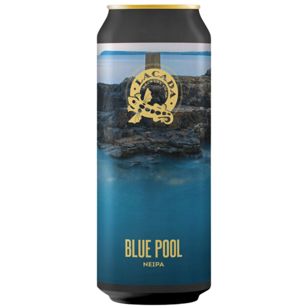 Lacada- Blue Pool NEIPA 6.4% ABV 440ml Can - Martins Off Licence