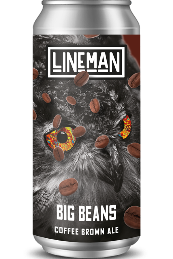 Lineman - Big Beans Coffee Brown Ale Ale 6% ABV 440ml Can