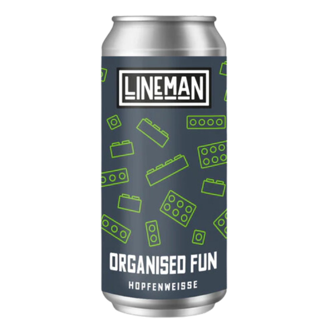 Lineman- Organised Fun Hopfenweisse 5.6% ABV 440ml Can