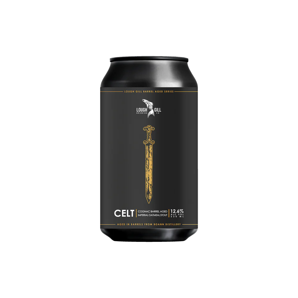 Lough Gill Brewery - Celt Imperial Stout 12.6% ABV 330ml Can