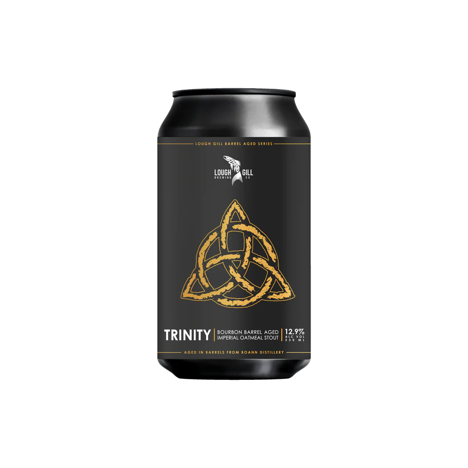 Lough Gill Brewery - Trinity Imperial Stout 12.9% ABV 330ml Can