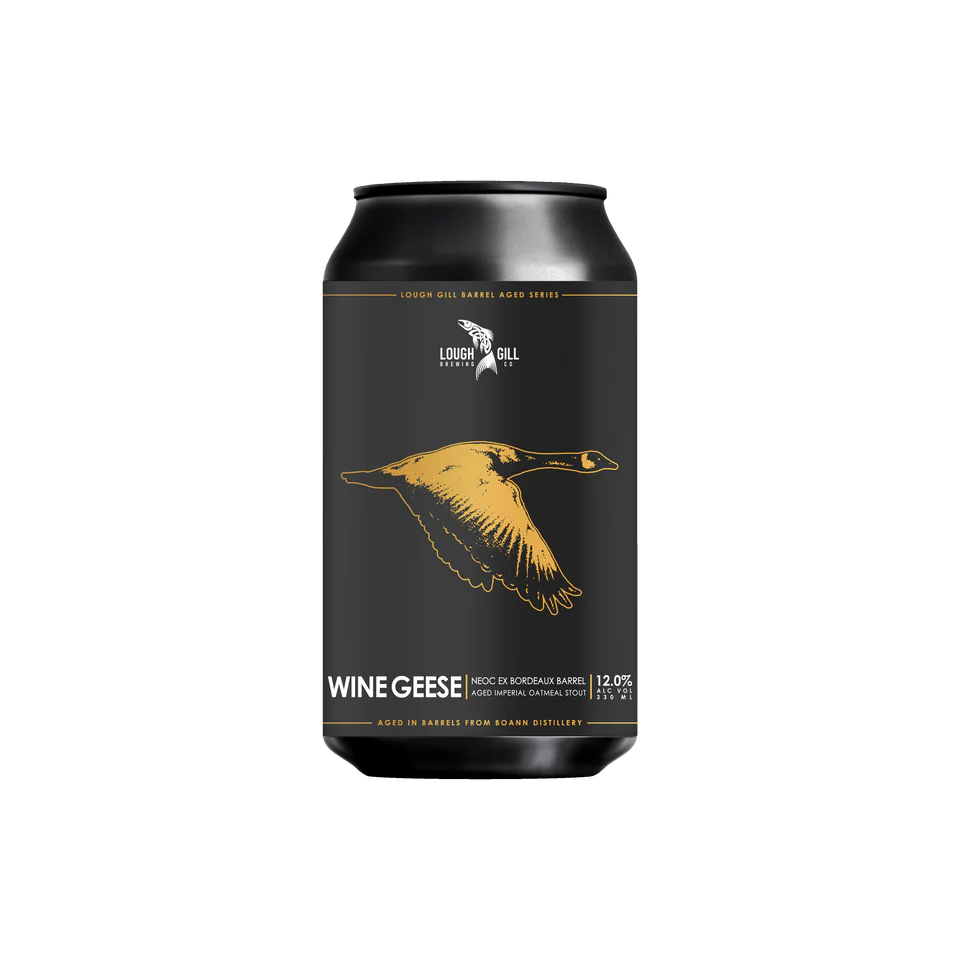 Lough Gill Brewery - Wine Geese Imperial Stout 12.0% ABV 330ml Can