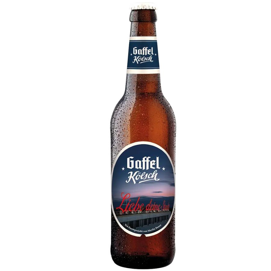 Gaffel Kölsch Liebe deine Stadt 4.8% ABV 500ml