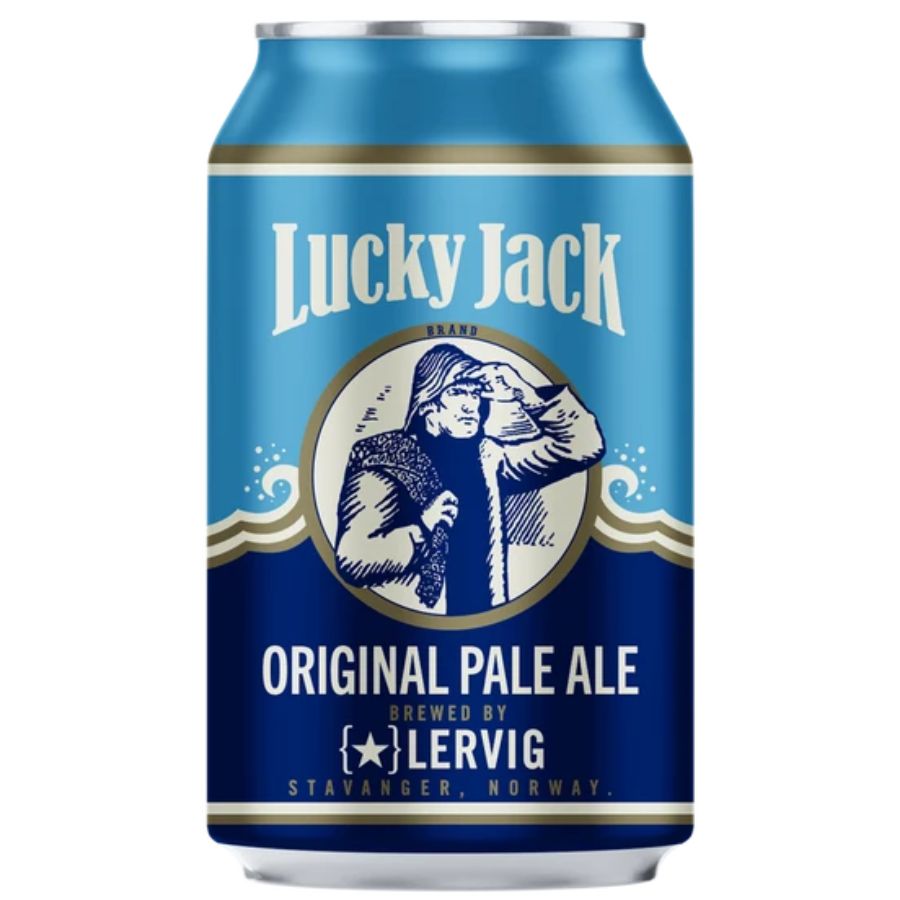 Lervig- Lucky Jack Original Pale Ale 4.7% ABV 330ml Can