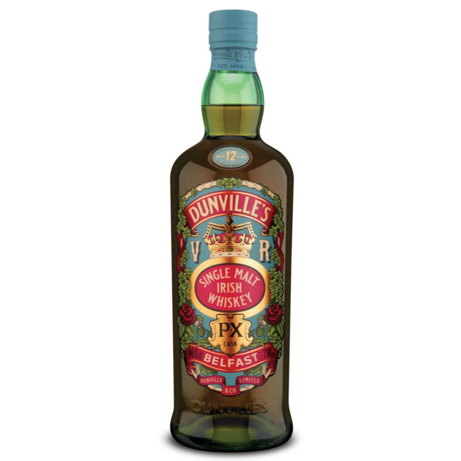 Dunville's PX 12 Year Old Single Malt Irish Whiskey 46% ABV 700ml
