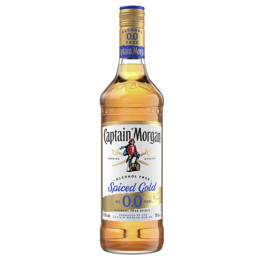 Captain Morgan Alcohol Free Spiced Gold 0.0% ABV 700ml