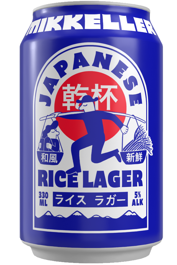 Mikkeller Japanese Rice Lager 5.0% ABV 330ml Can
