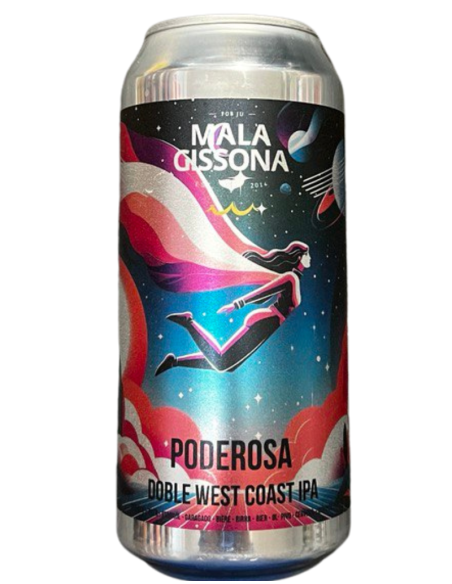 Naparbie - Mala Gissona Poderosa Double West Coast IPA 9.0% ABV 440ml Can