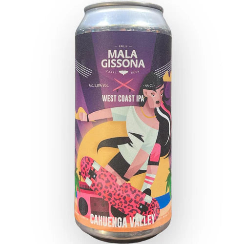 Naparbie - Mala Gissona Cahuenga Valley West Coast IPA 5.8% ABV 440ml Can