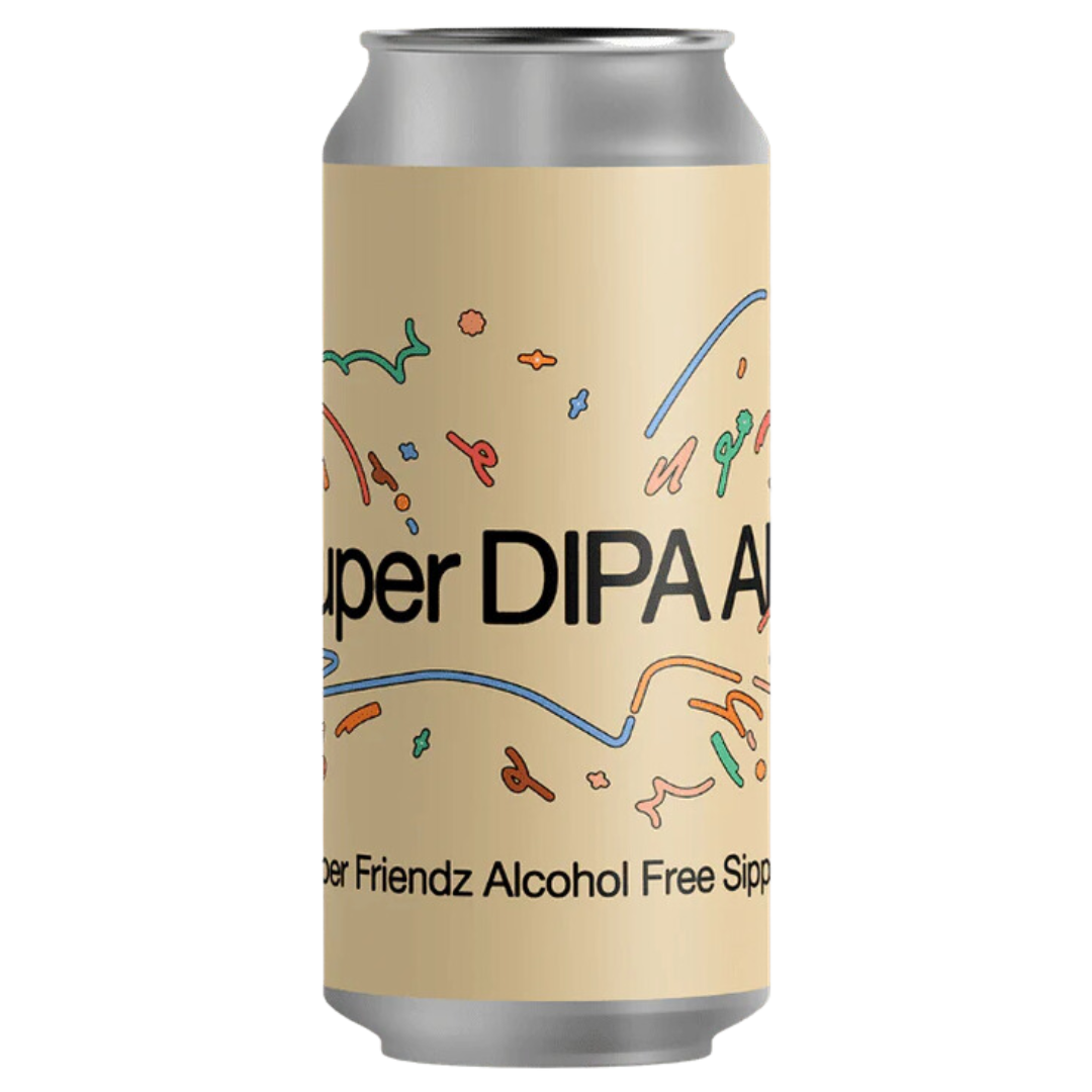 Northern Monk  X Commonwealth Brewing, Mash Gang & Super Friendz- Super DIPA Non-Alc 0.5% ABV 440ml Can