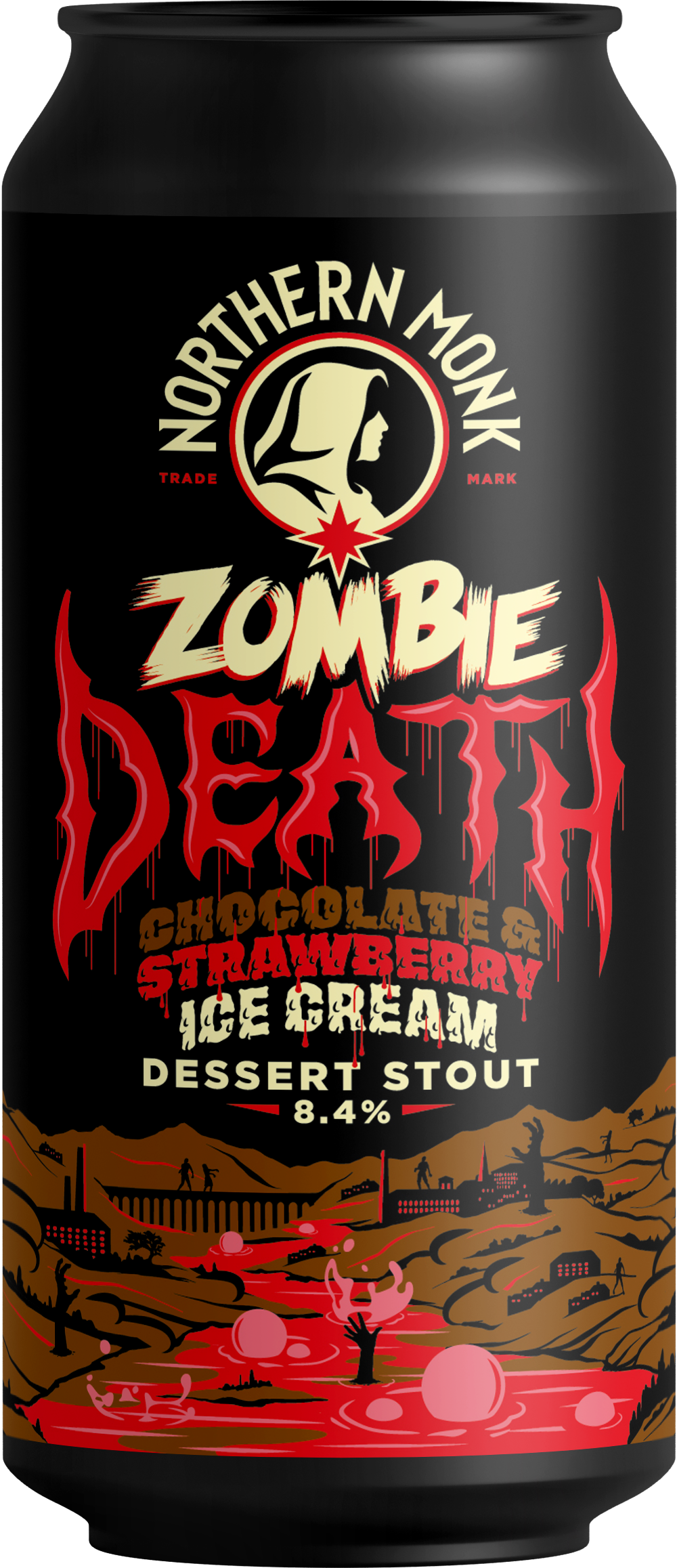 We all scream for a dead decadent chocolate and strawberry ice cream dessert stout.&nbsp;Craft brewed with northern pride and bursting with sweet, chocolatey flavours.