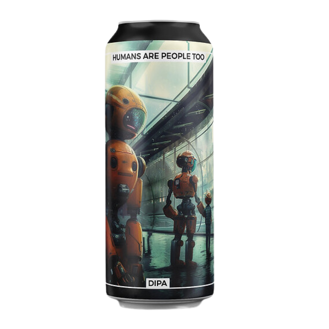 O Brother Brewing- Humans Are People Too DIPA 8.3% ABV 440ml Can