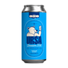 Blue can of Ursa Session IPA with bear illustration on a white background