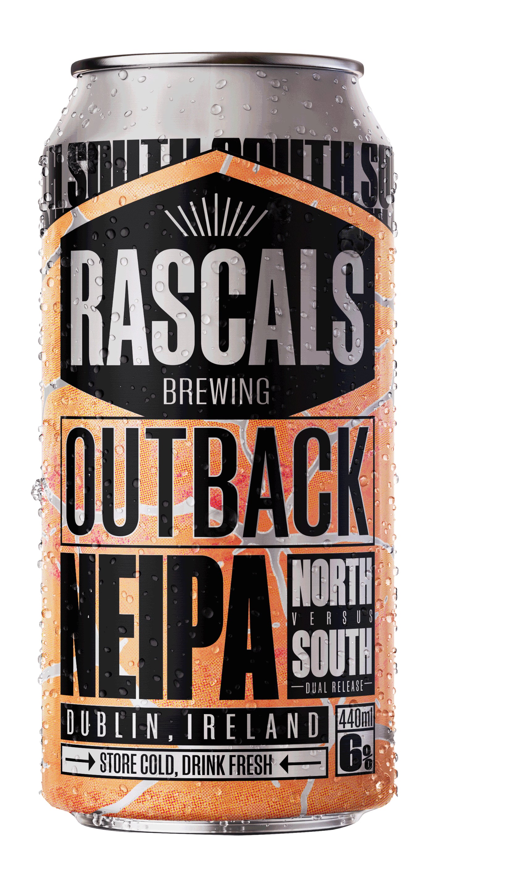 Rascals - Outback Southside NEIPA 6.0% ABV 440ml Can