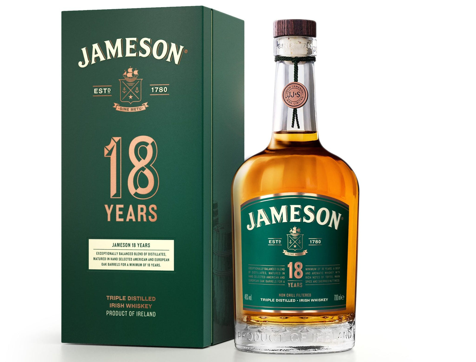 Jameson 18 Years Irish Whiskey