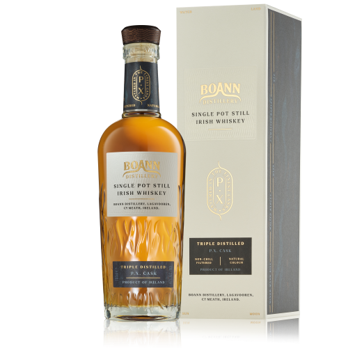 Boann Single Pot Still Irish Whiskey PX Cask 47% ABV