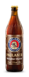 Paulaner- Weissbier Dunkel 5.3% ABV 500ml Bottle