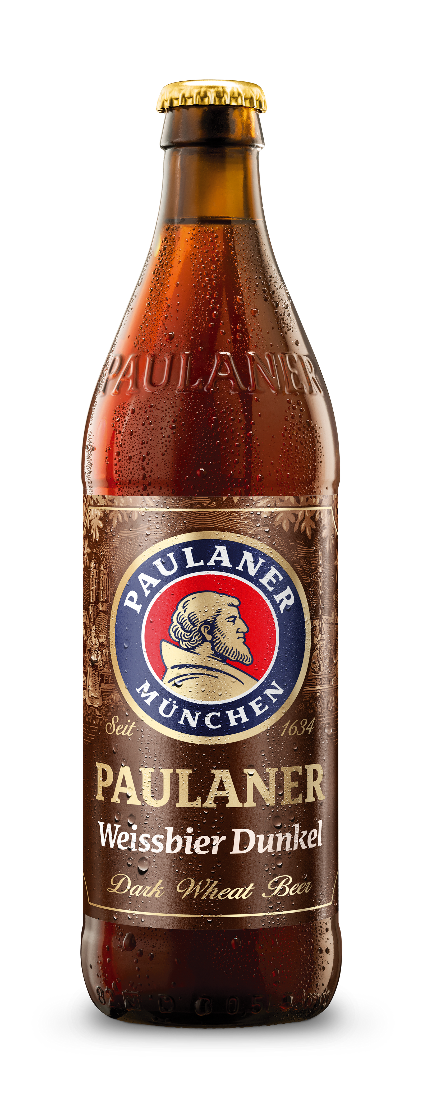 Paulaner- Weissbier Dunkel 5.3% ABV 500ml Bottle