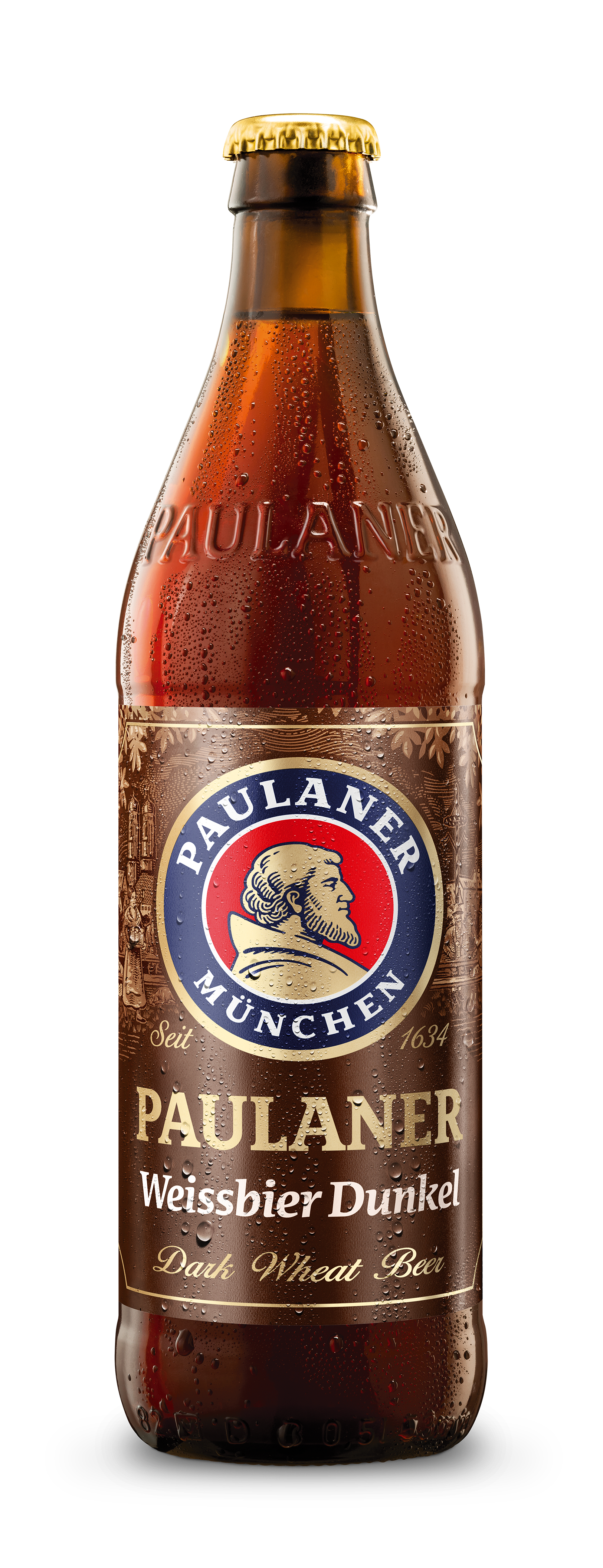 Paulaner- Weissbier Dunkel 5.3% ABV 500ml Bottle