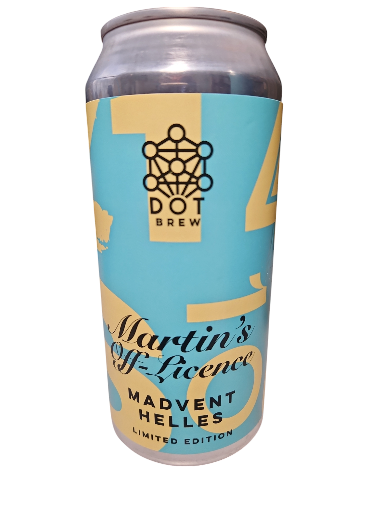 Dot Brew / Martins Off Licence - Madvent Helles 5.0% ABV 440ml Can