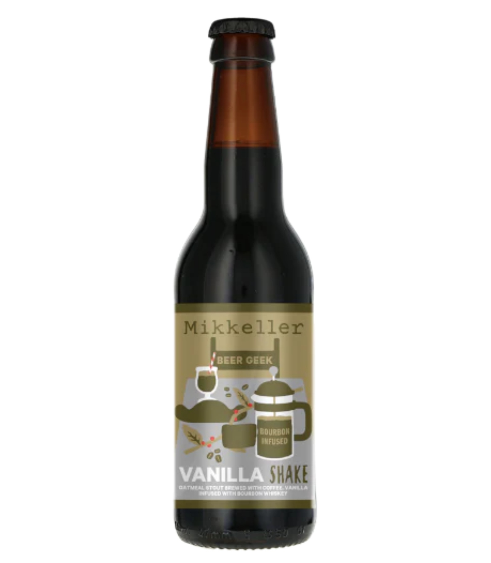 Mikkeller- Vanilla Shake Oatmeal Stout 11.5% ABV 330ml Bottle