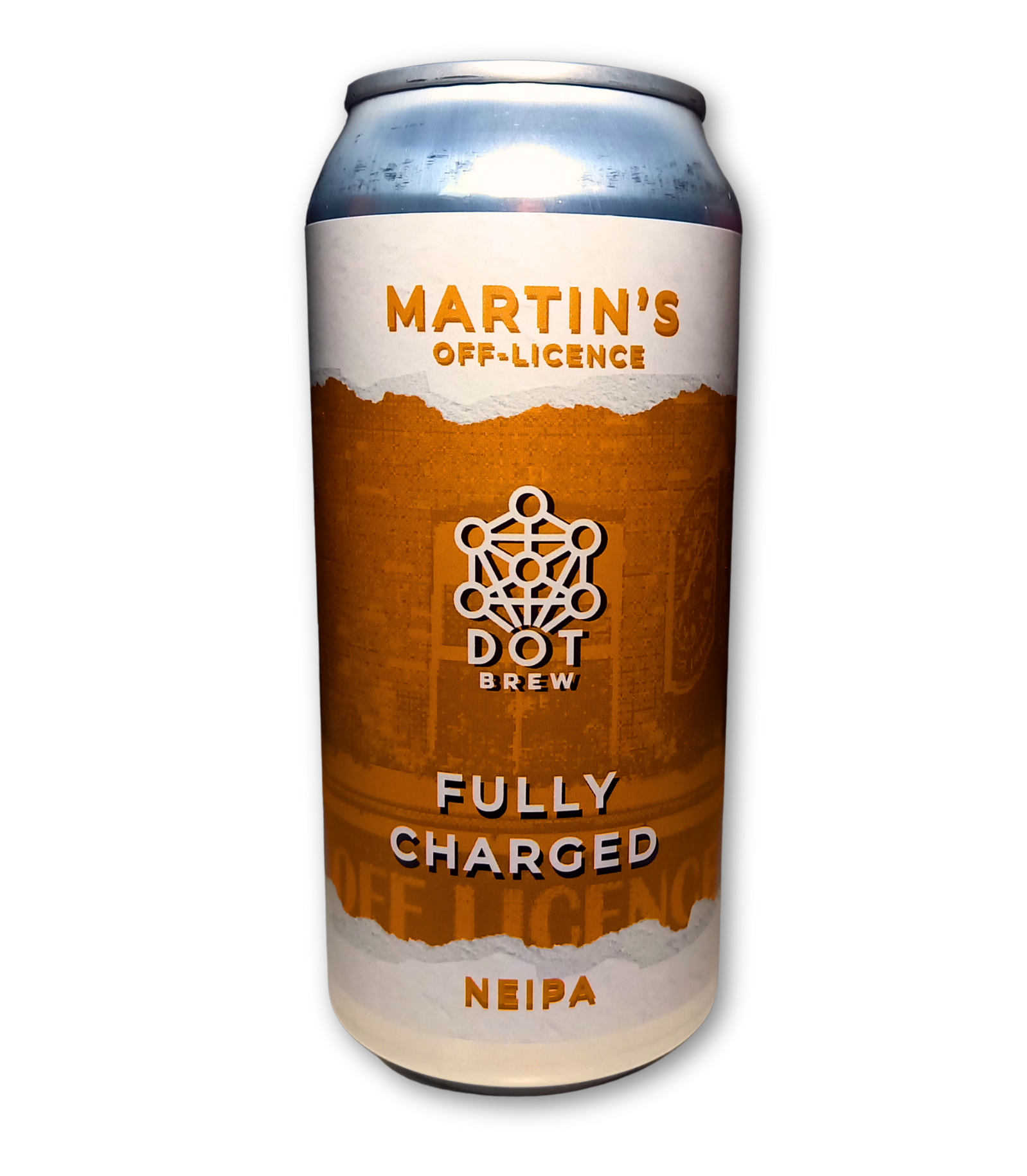 Martins Off-Licence / Dot Brew - Fully Charged NEIPA 5% ABV 440ml Can