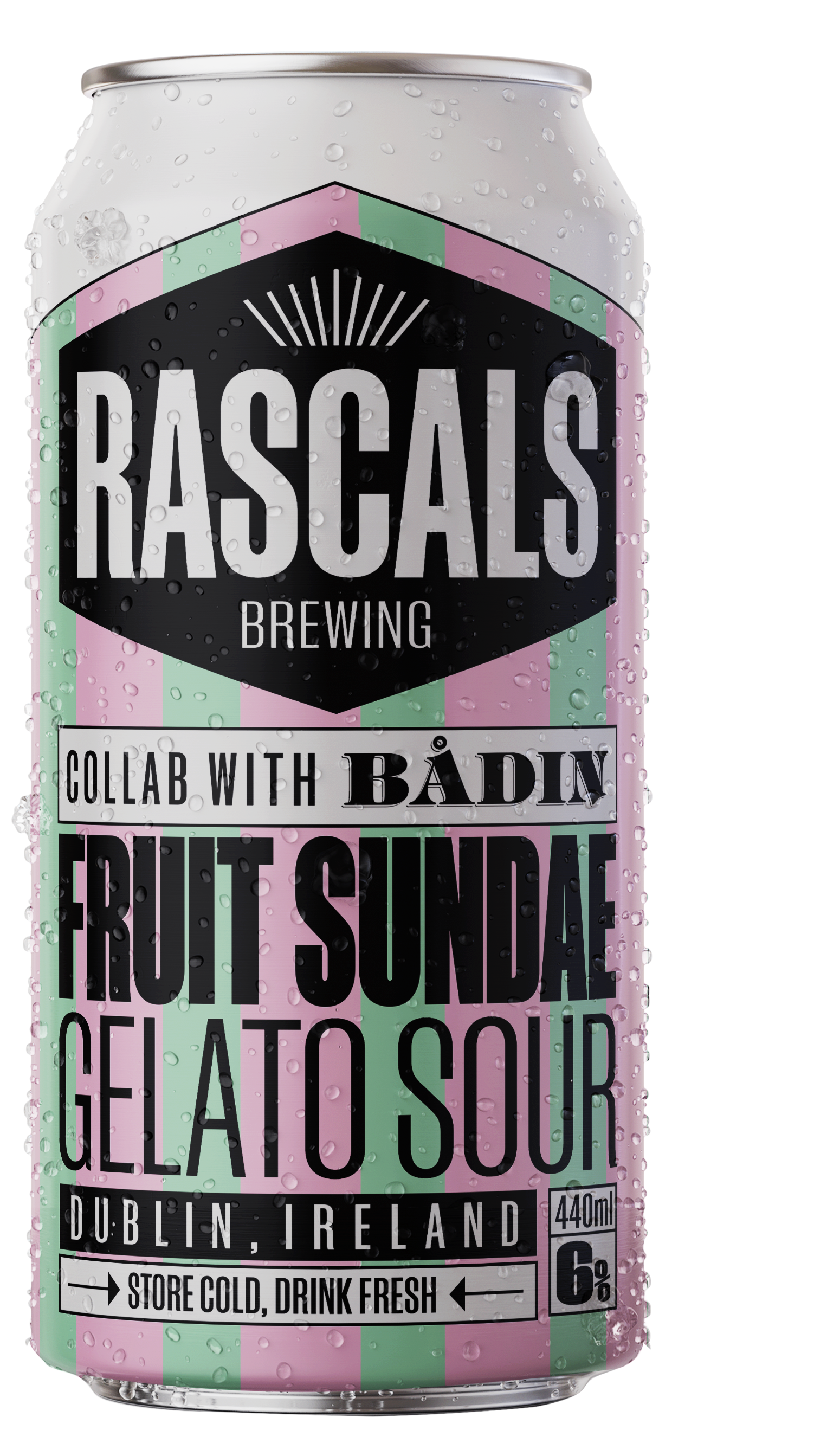 Rascals - Fruit Sundae Gelato Sour 6.0% ABV 440ml Can