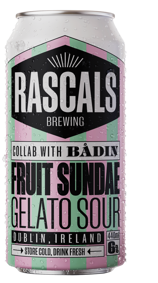Rascals - Fruit Sundae Gelato Sour 6.0% ABV 440ml Can - Martins Off Licence