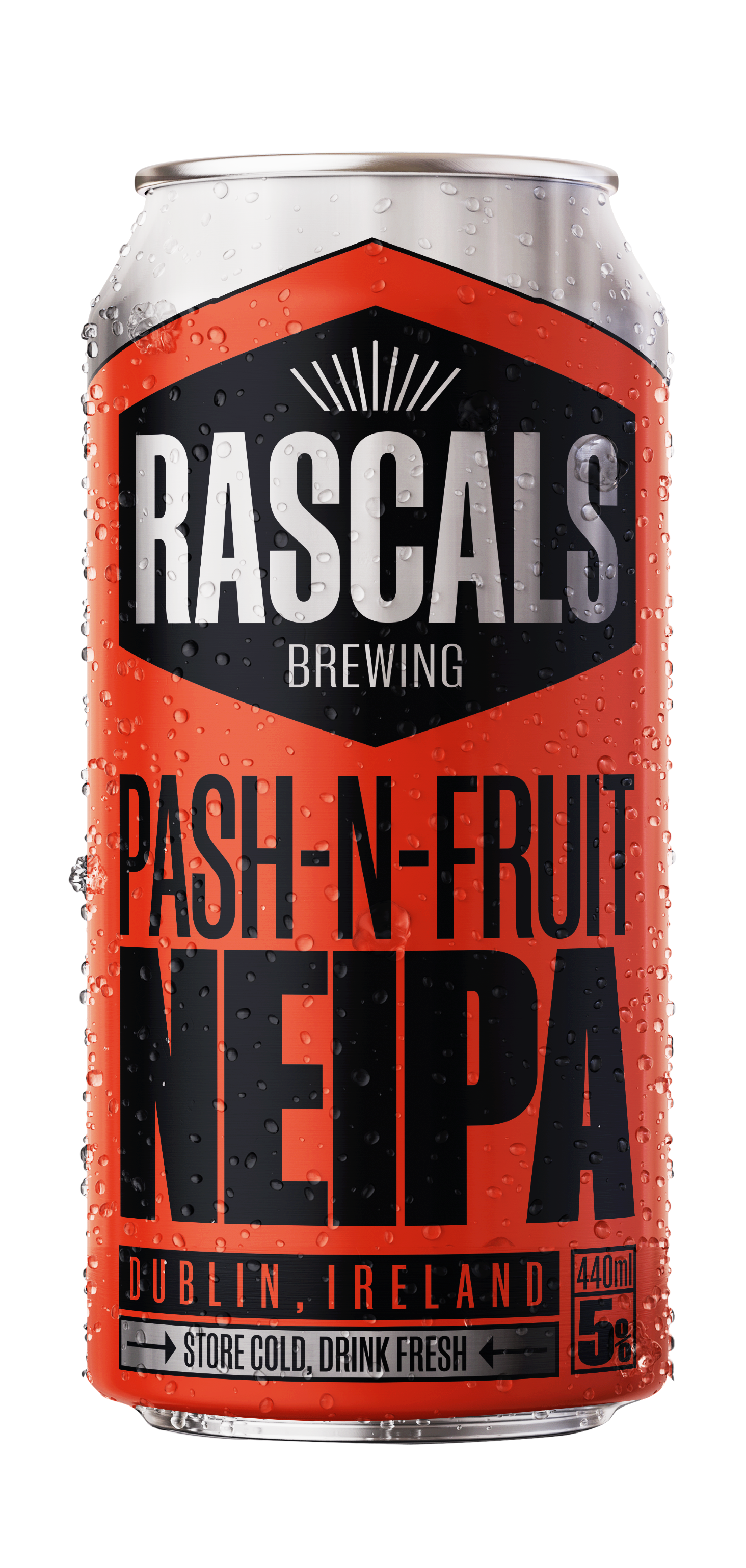 Rascals- Pash-N-Fruit NEIPA 5% ABV 440ml Can