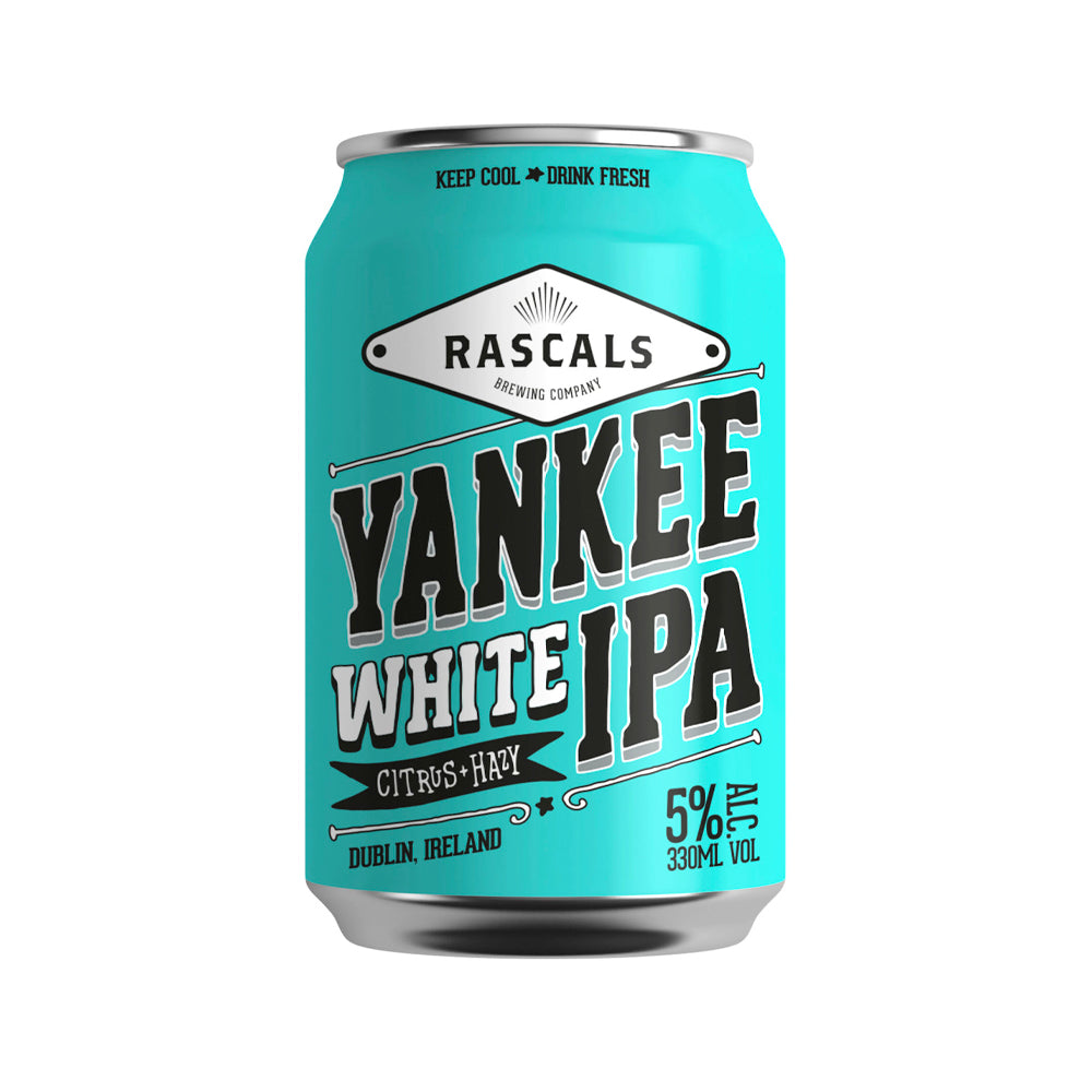 Rascals- Yankee White IPA 5% ABV 330ml Can