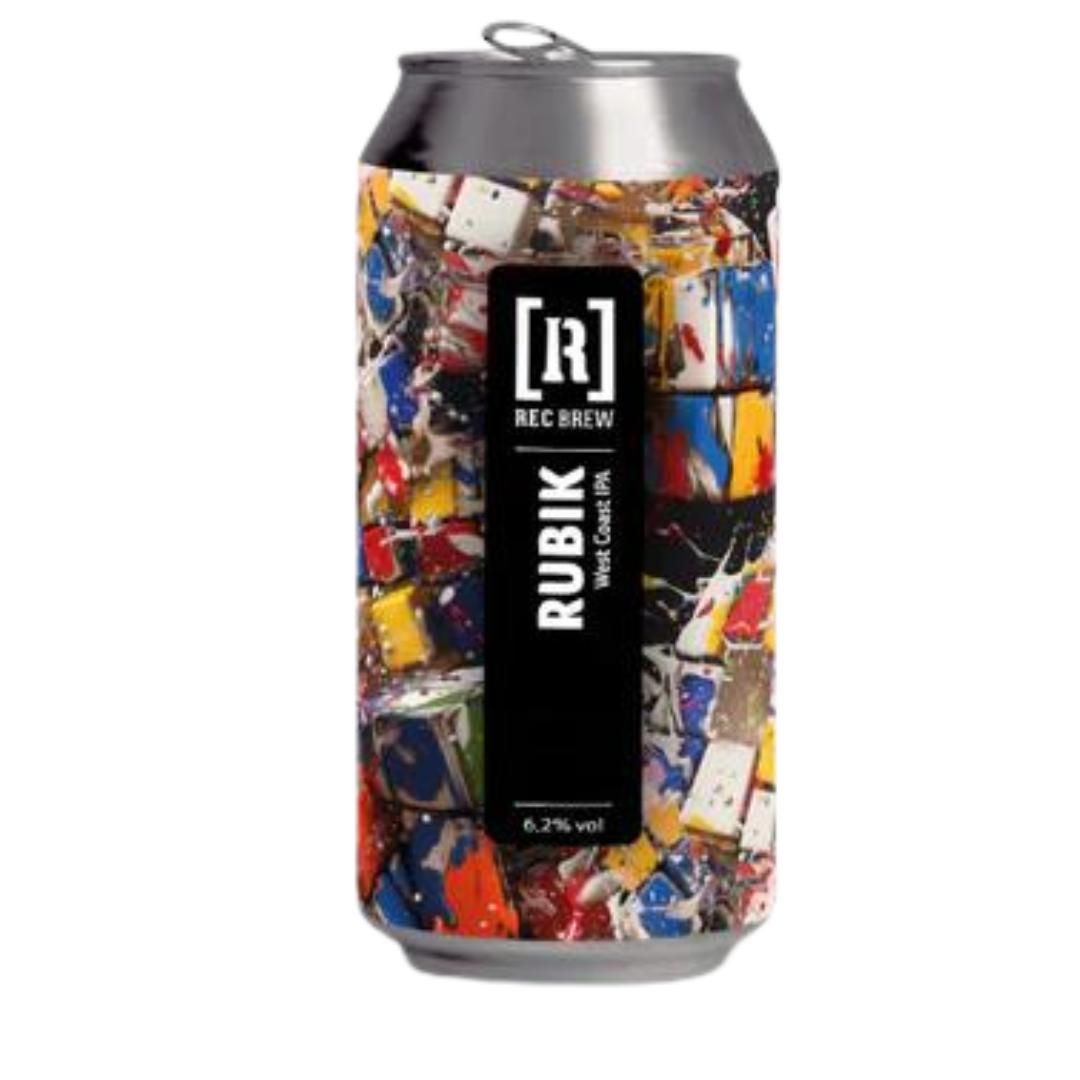 Rec Brew-  Rubik West Coast IPA 6.2% ABV 440ml Can - Martins Off Licence