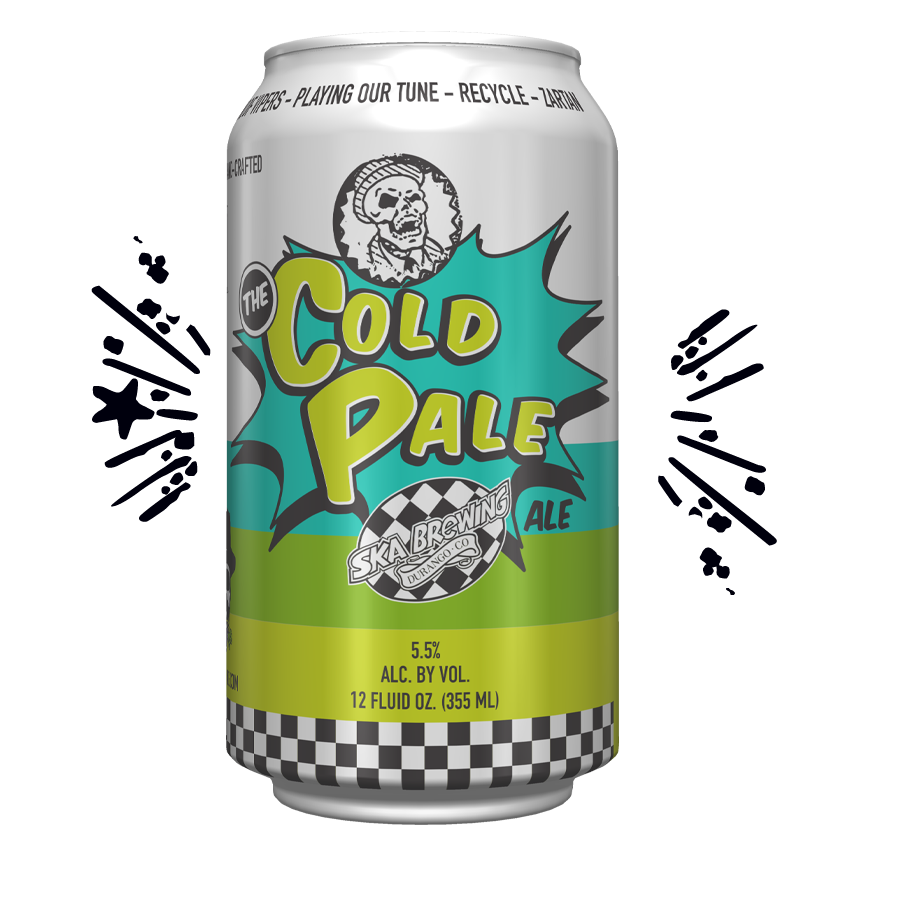 SKA Brewing Cold Pale 5.5% ABV 355ml can