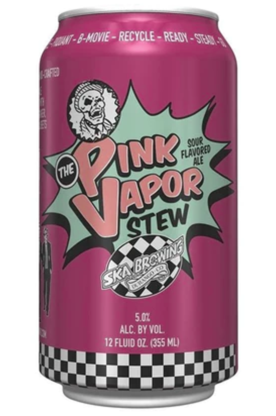SKA Brewing- Pink Vapor Stew Sour 5.1% ABV 355ml Can