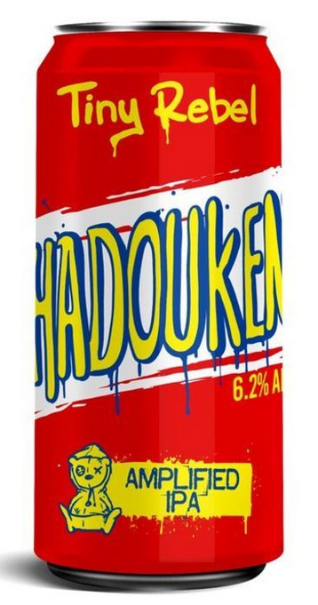 Tiny Rebel Brewing- Hadouken IPA 6.2% ABV 440ml Can - Martins Off Licence