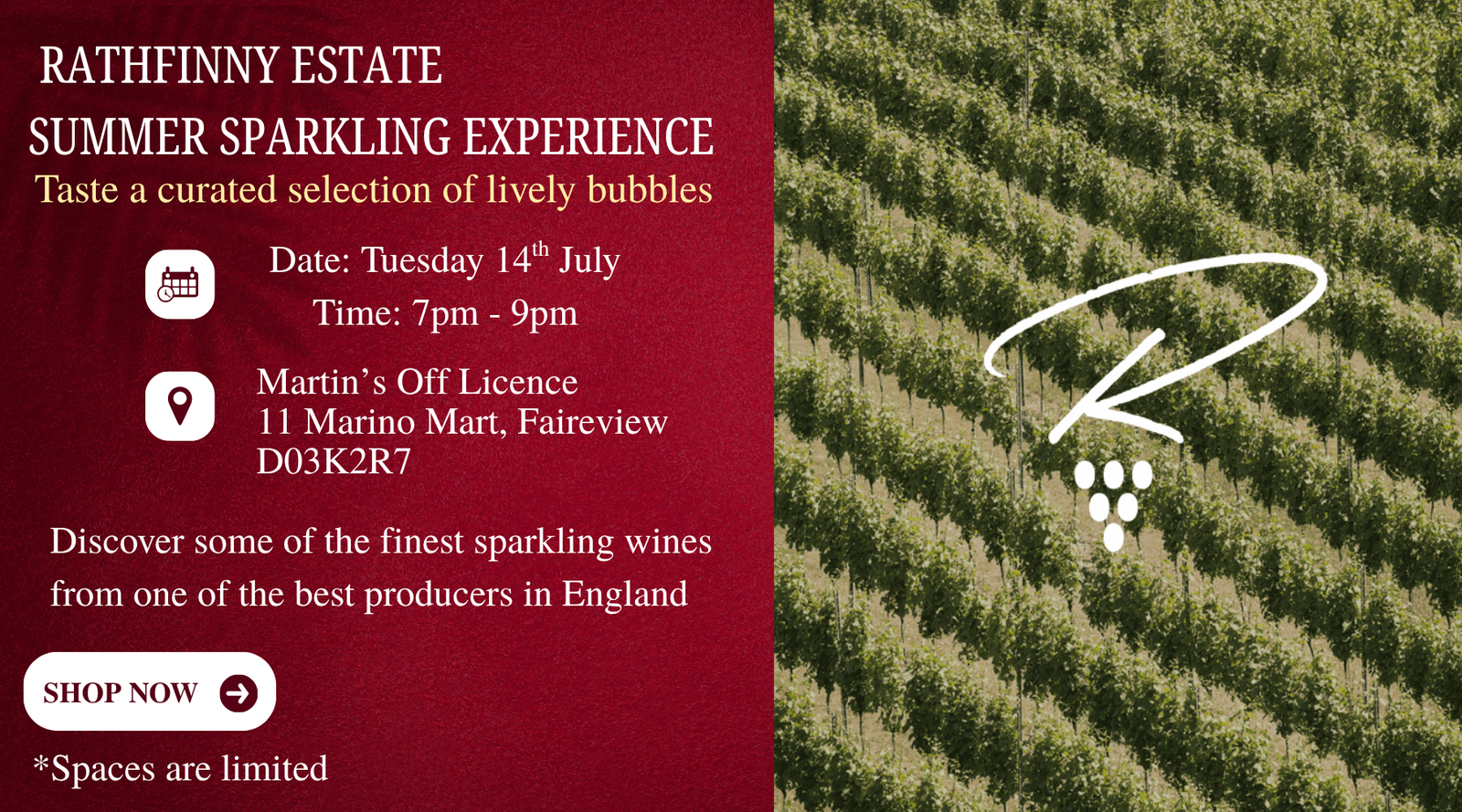 Summer Sparkling Tasting with Rathfinny Estate