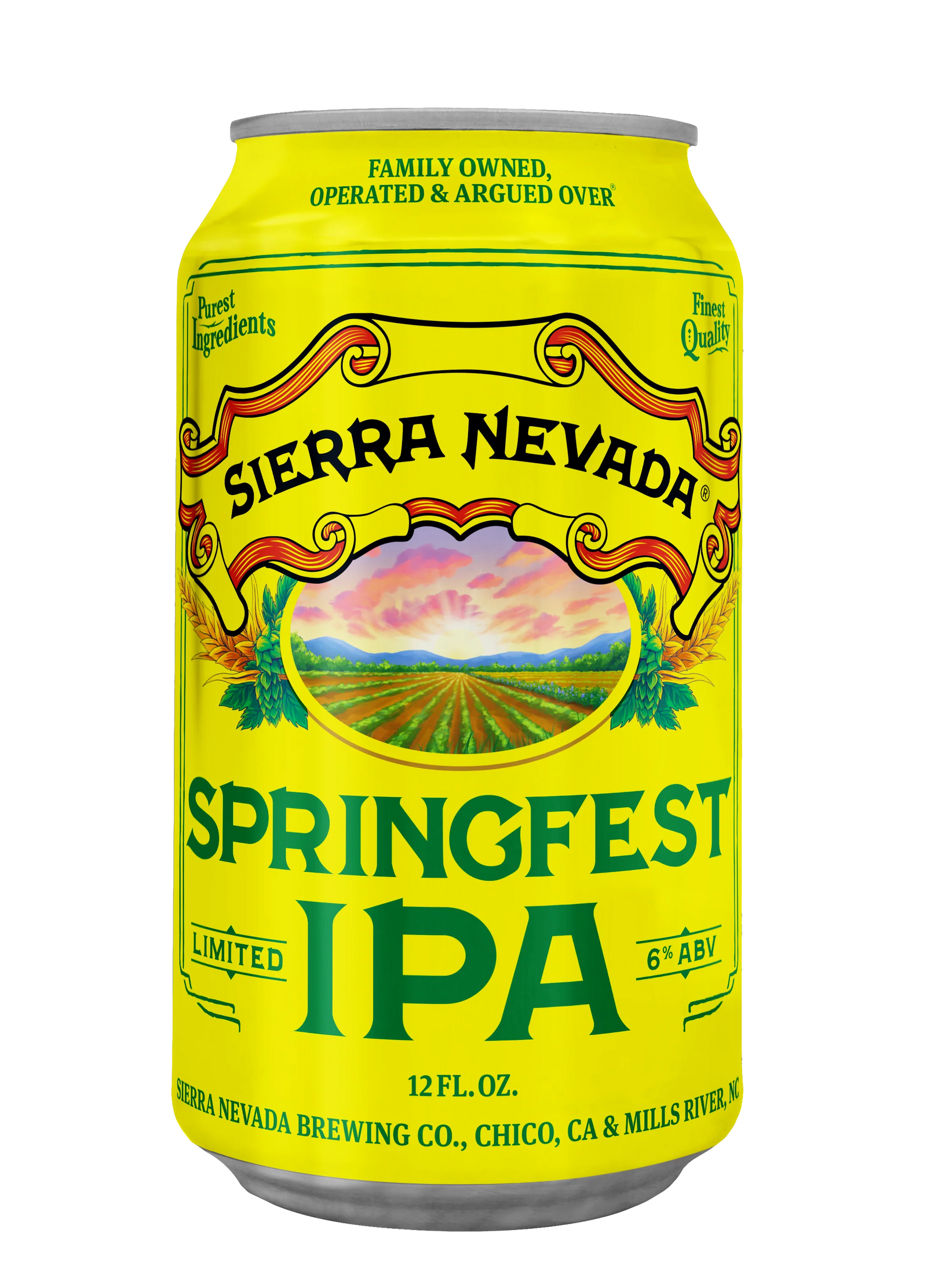 Sierra NevadaSpringfest IPA 6.0% ABV 355ml Can