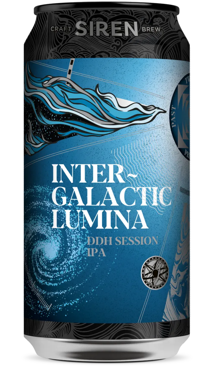 Siren-Inter Galactic Lumina DDH Session IPA 5.3% ABV 440ml Can