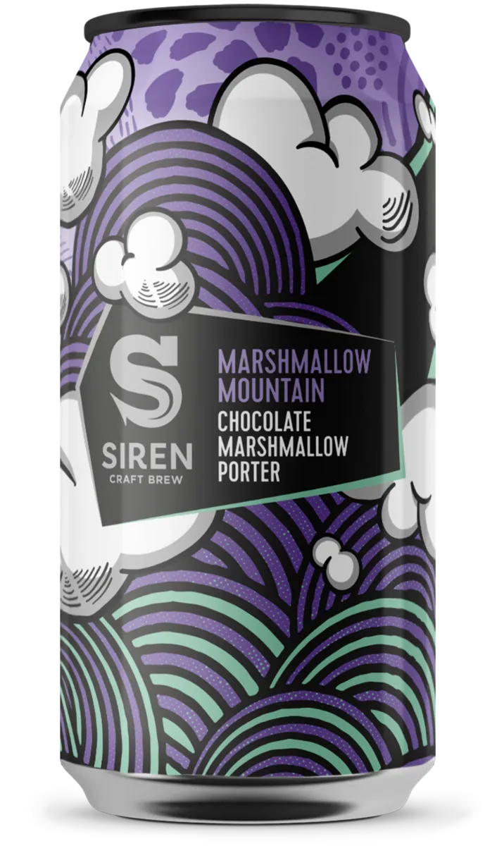 Siren- Marshmallow Mountain Porter 5.1% ABV 440ml Can