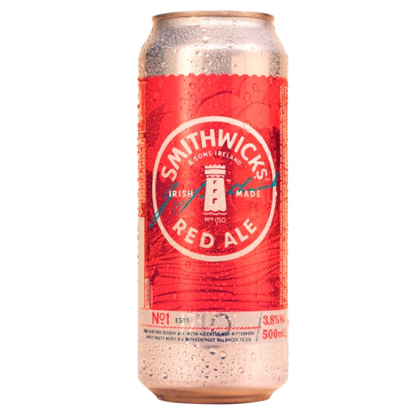 Smithwicks - Red Ale 3.8% ABV 500ml Can