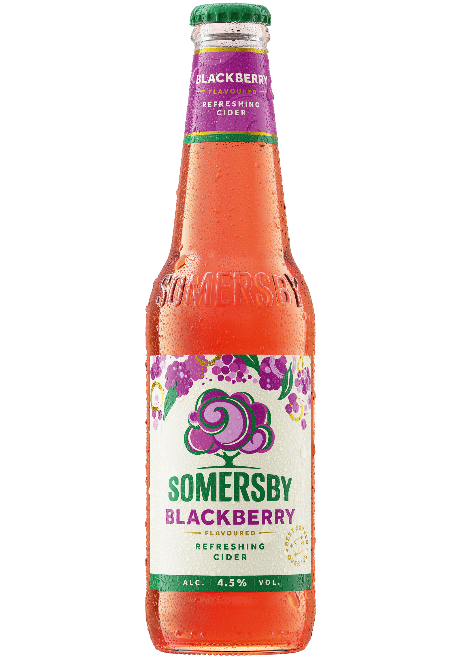 Somersby Blackberry 4.5% ABV 4 X 330ml Bottle Pack