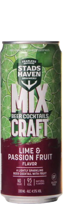 Stadshaven-Mix Craft Lime & Passionfruit 330ml