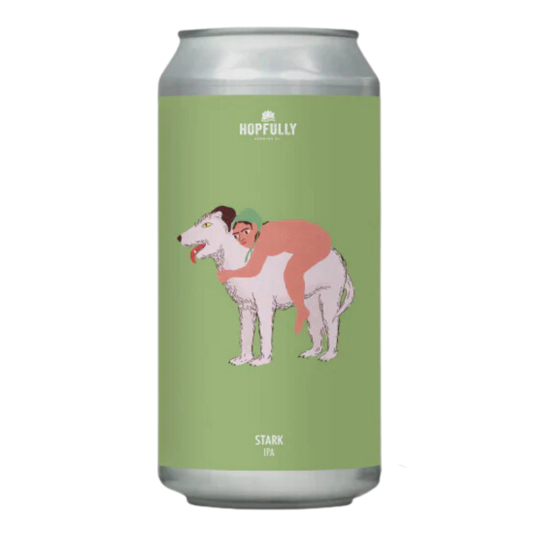 Hopfully Brewing- Stark IPA 6% ABV 440ml Can - Martins Off Licence