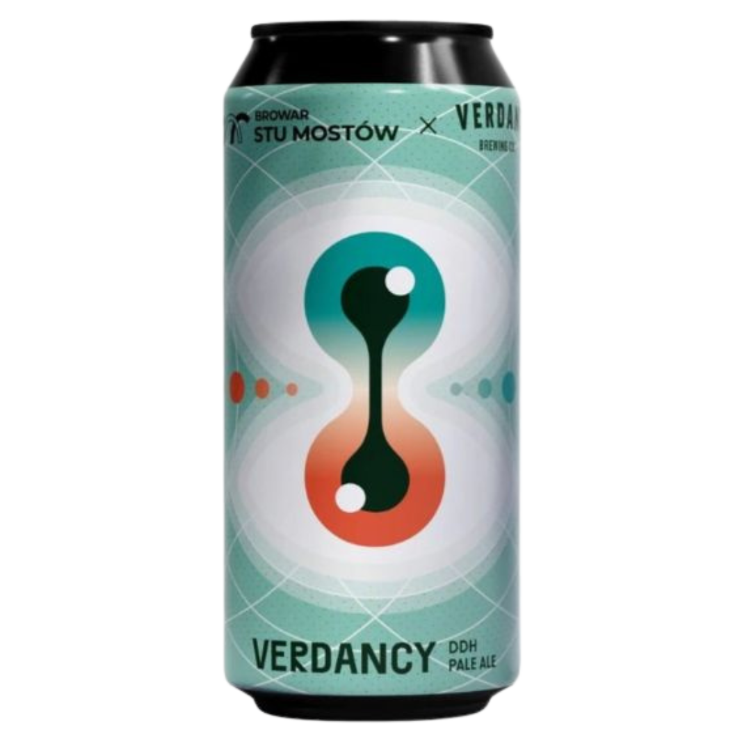 Stu Mostów X Verdant Brewing- Verdancy DDH Pale Ale 5.7% ABV 440ml Can