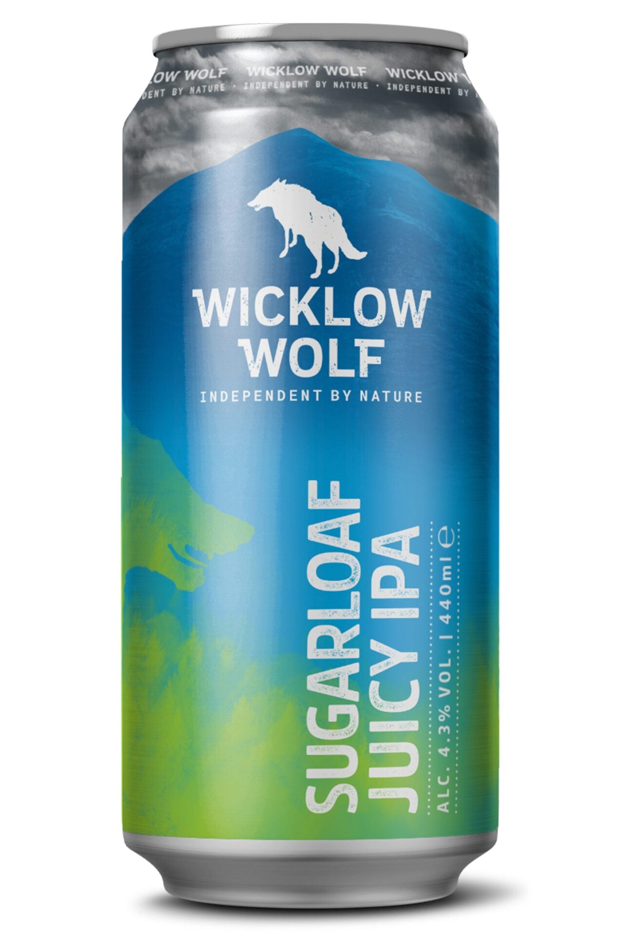 Wicklow Wolf- Sugarloaf Juicy IPA 4.3% ABV 440ml Can - Martins Off Licence